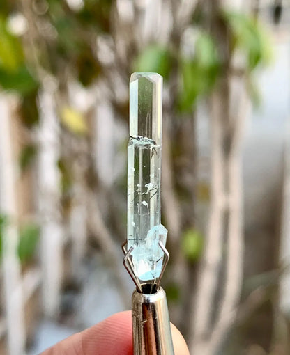 Aquamarine with Schorl inclusions from Pakistan - 06 carats