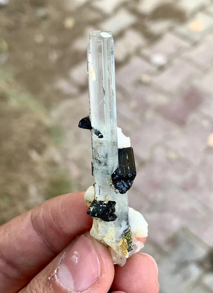 Aquamarine Combine Schorl Tourmaline from Pakistan - 11.6 gram