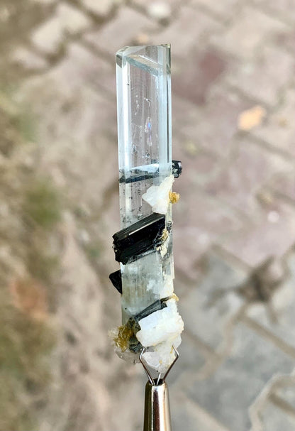 Aquamarine Combine Schorl Tourmaline from Pakistan - 11.6 gram