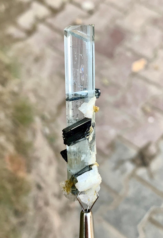 Aquamarine Combine Schorl Tourmaline from Pakistan - 11.6 gram