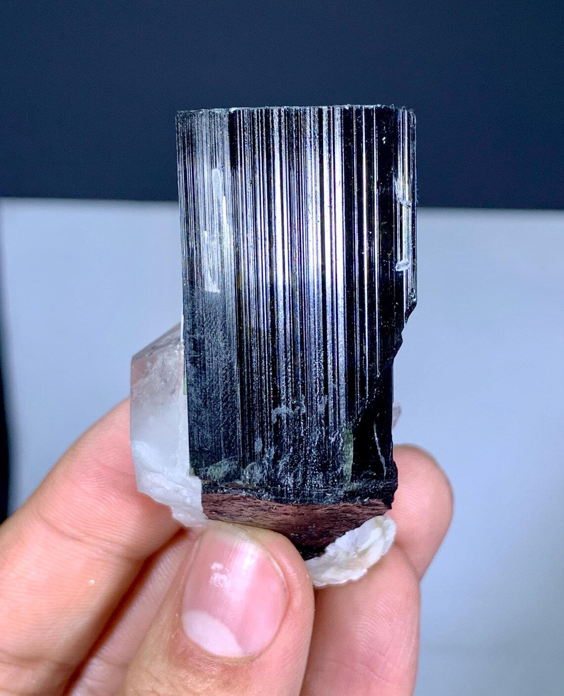 Tourmaline combine Quartz and Tantalite from Skardu Pakistan - 91 gram