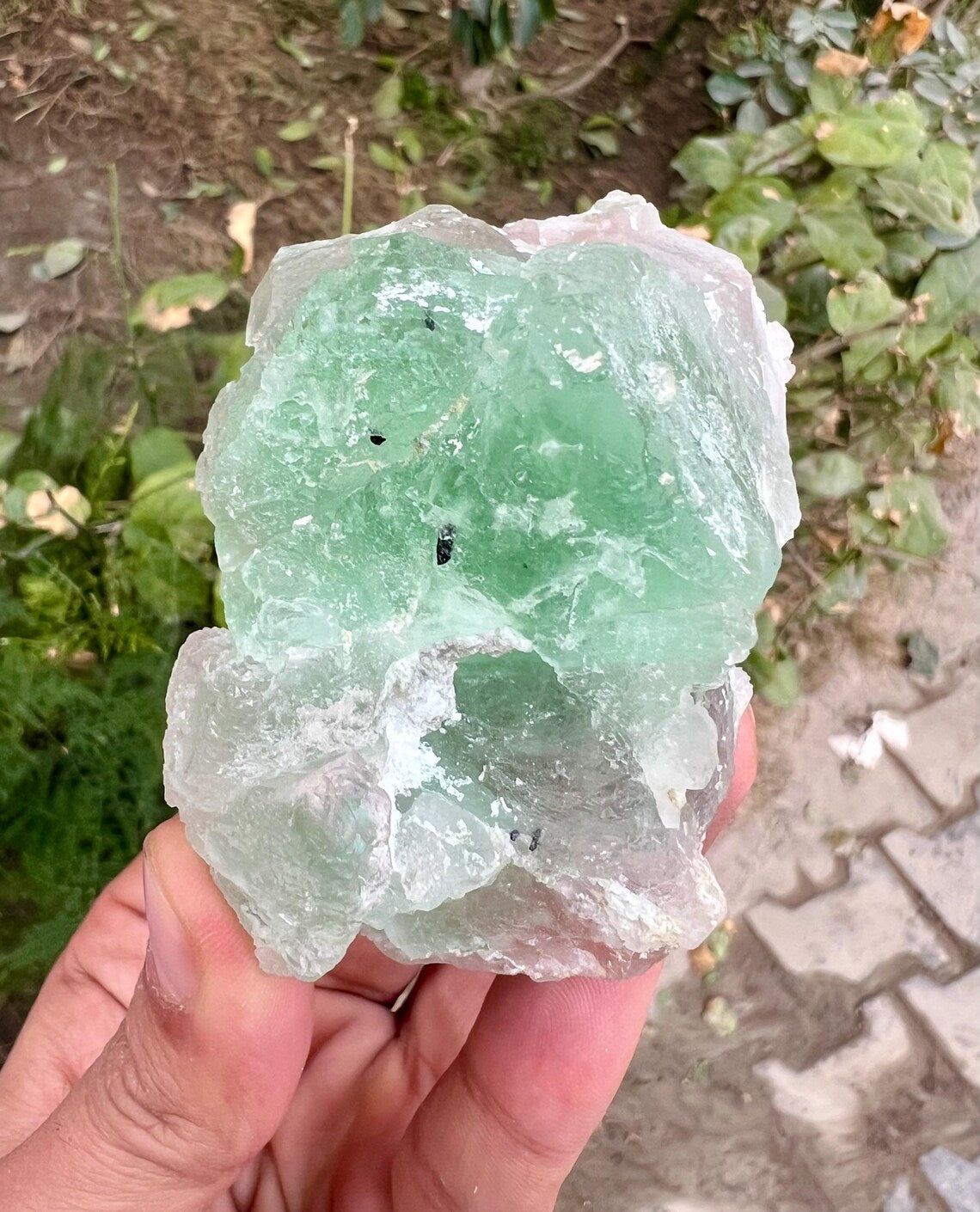 Fluorite Crystal from Pakistan - 353 gram