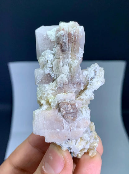 Fluorescent Apatite Combine Microlite and Mica from Pakistan - 69 gram
