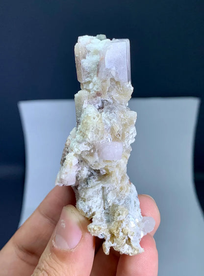 Fluorescent Apatite Combine Microlite and Mica from Pakistan - 69 gram