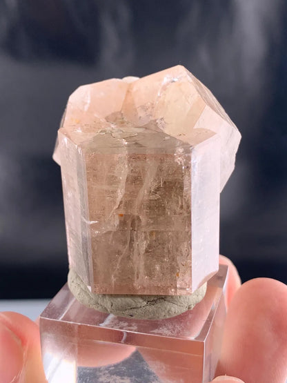 Fluorescent Apatite Crystal from Pakistan - 46 grams