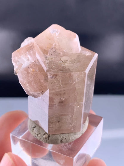 Fluorescent Apatite Crystal from Pakistan - 46 grams