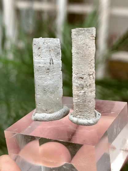 Aquamarine Crystals Pair from Afghanistan - 22.00 Carats