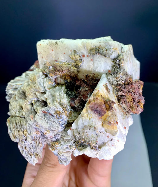 Red Garnet Combine Schorl, Star Mica and Feldspar from Pakistan - 580 gram