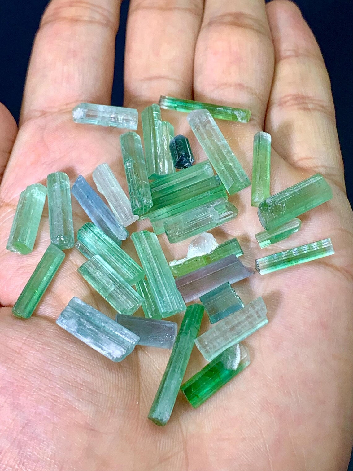 Tourmaline Crystals from Afghanistan - 23 grams