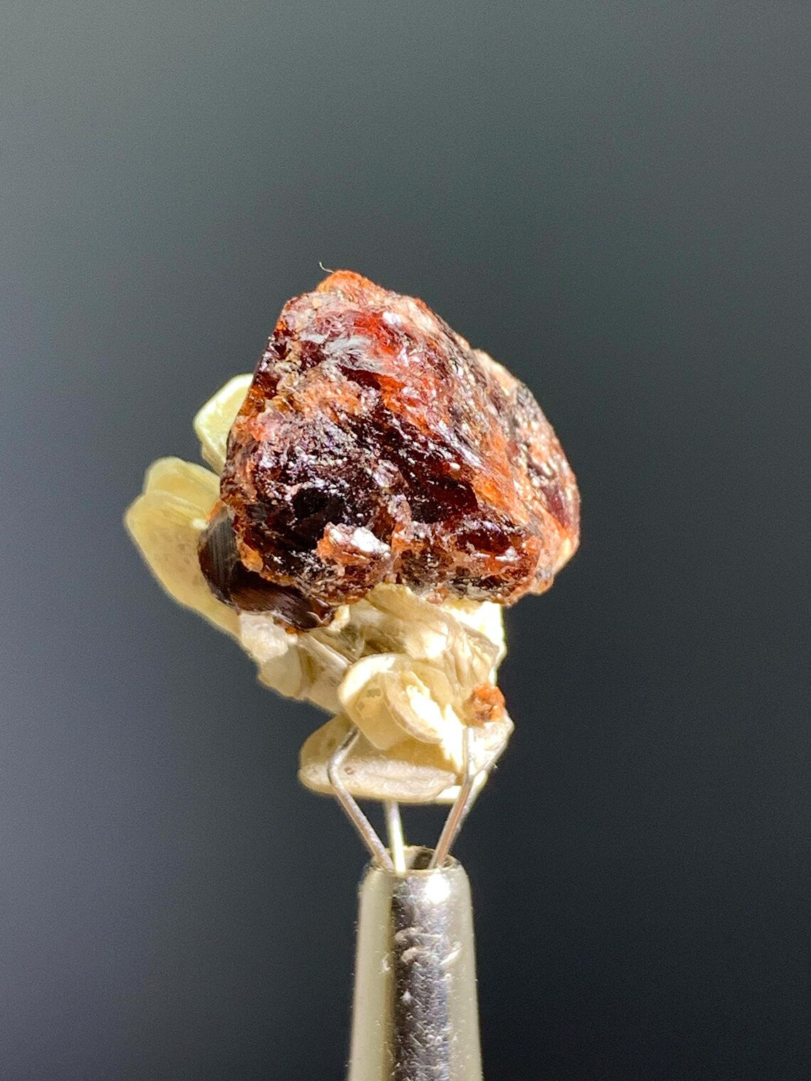Garnet Crystals with Mica from Pakistan - 25.00 Carats