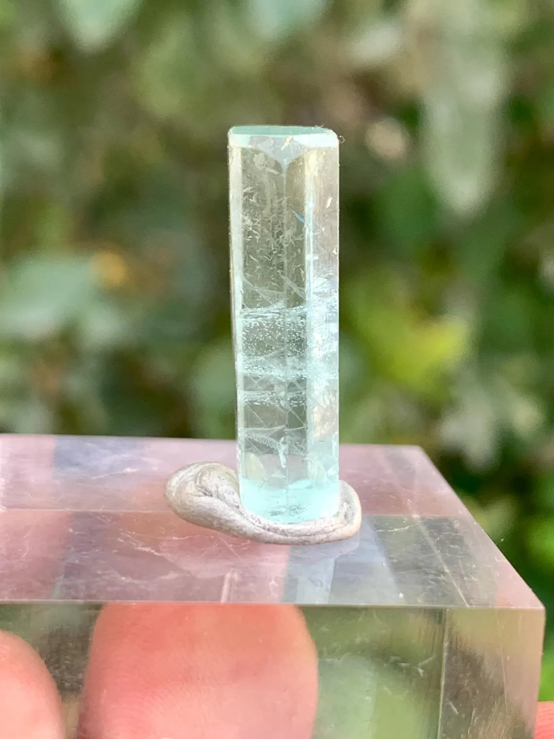 Aquamarine Crystal from Pakistan - 14.00 carats