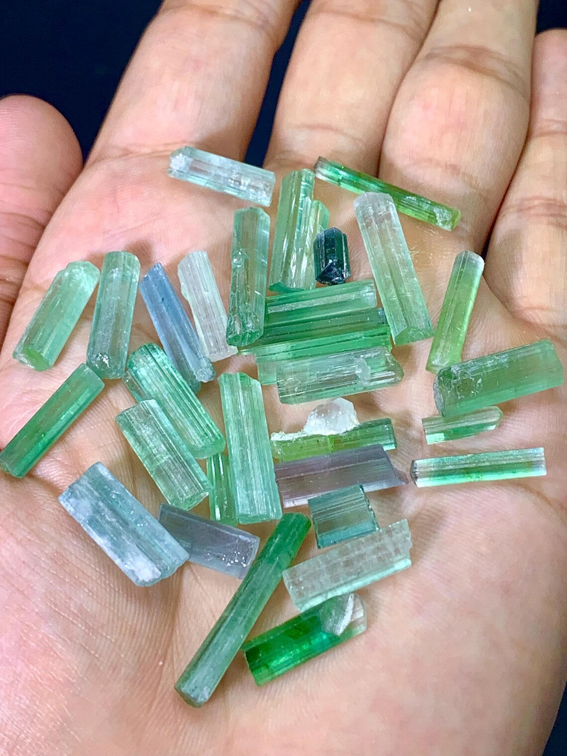Tourmaline Crystals from Afghanistan - 23 grams