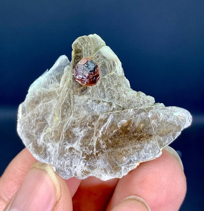 Garnet on Star Mica from Skardu Pakistan - 29 carat