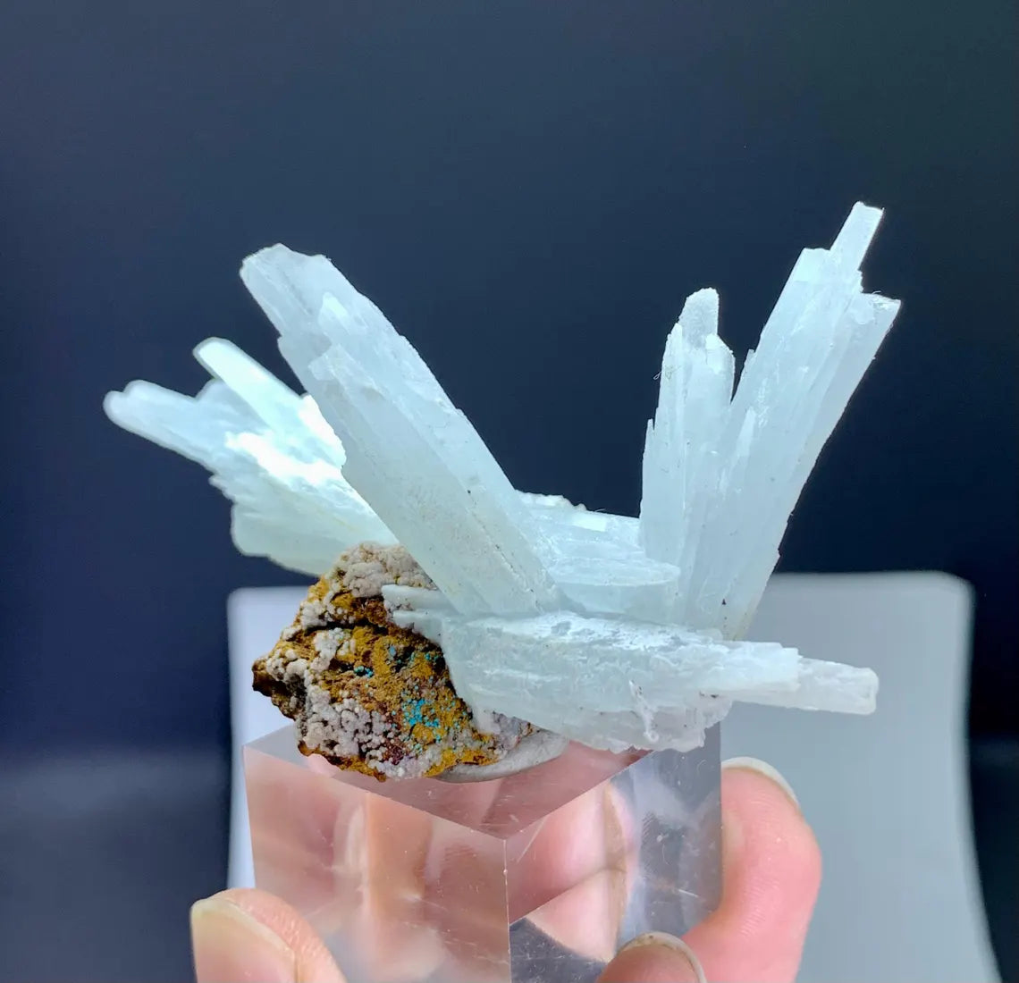 Aragonite Cluster on Matrix from Pakistan - 41 grams
