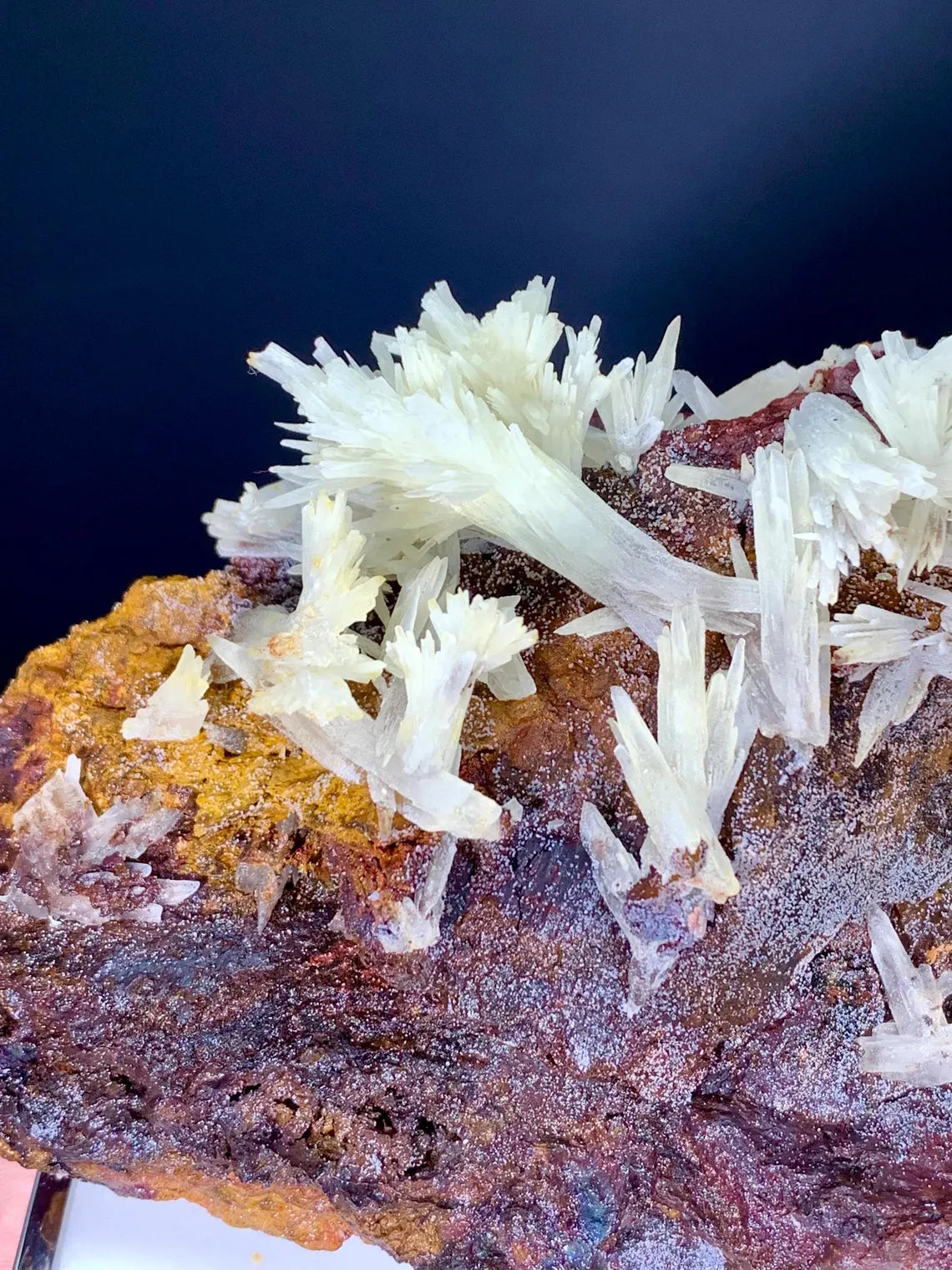 Crystallized Aragonite Cluster on Matrix from Baluchistan, Pakistan - 1035 grams