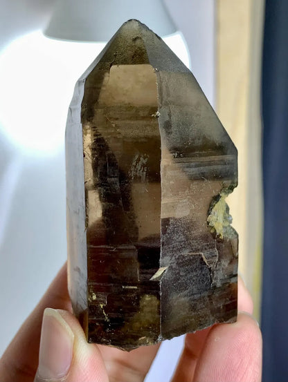 Smoky Quartz Crystal from Skardu Pakistan - 133 gram