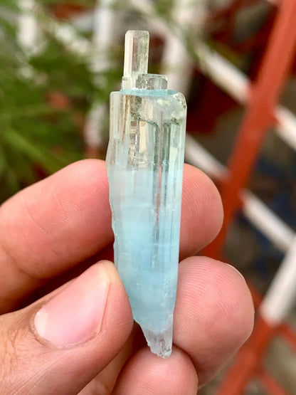 Aquamarine Cluster from Shigar valley Pakistan - 8.7 grams