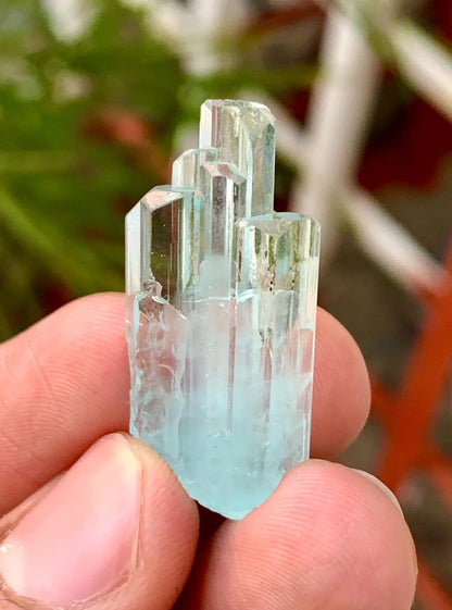 Aquamarine Cluster from Shigar valley Pakistan - 06 grams