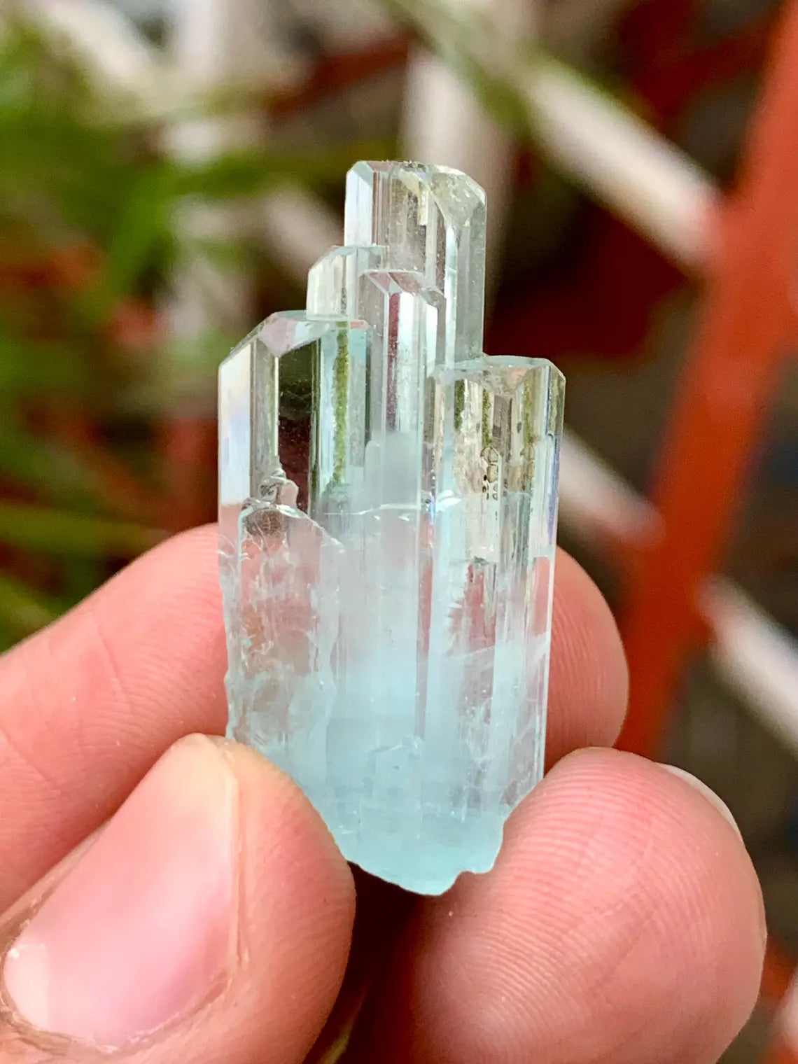 Aquamarine Cluster from Shigar valley Pakistan - 06 grams