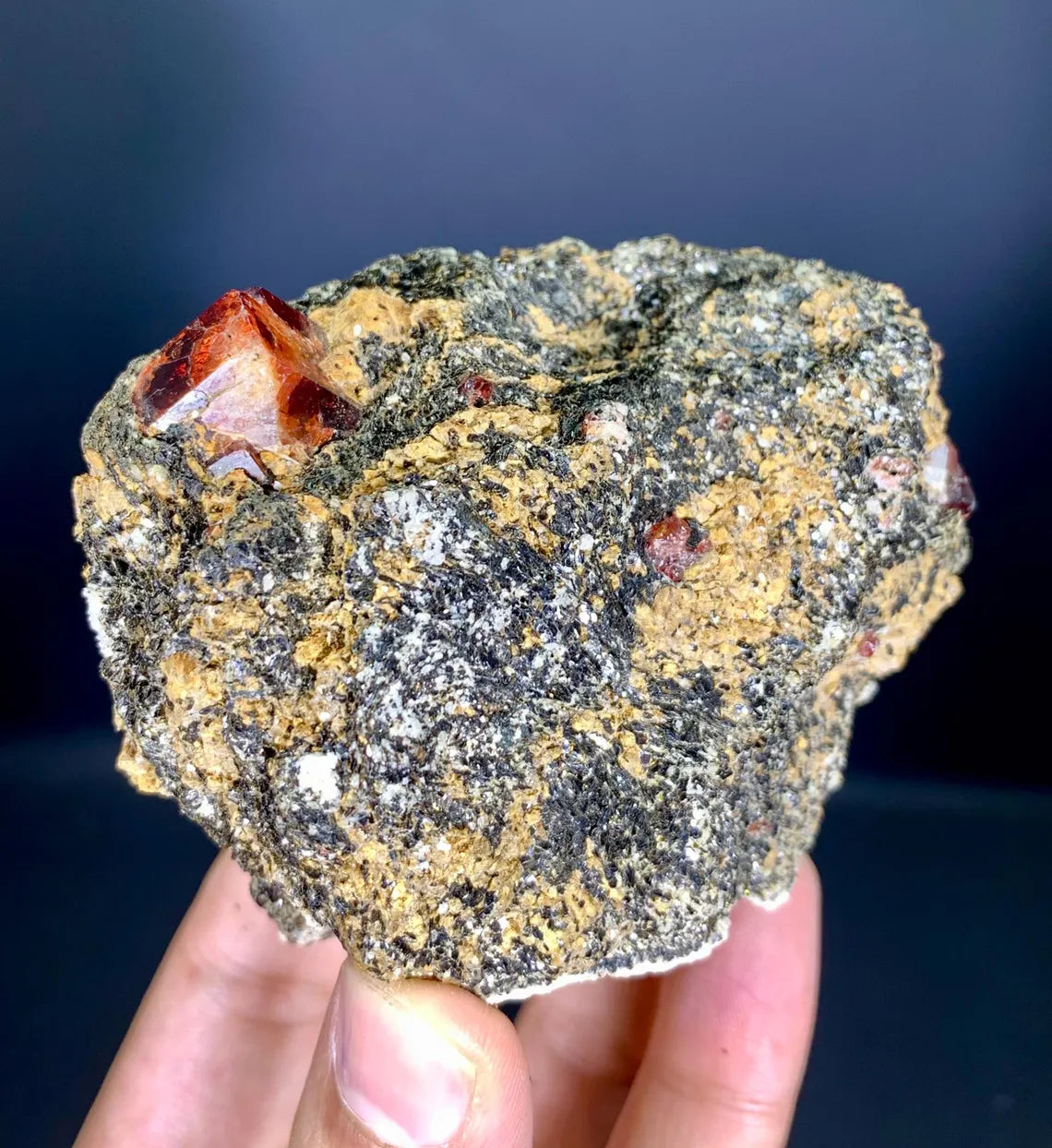 Zircon on Matrix from Skardu Pakistan - 301 grams