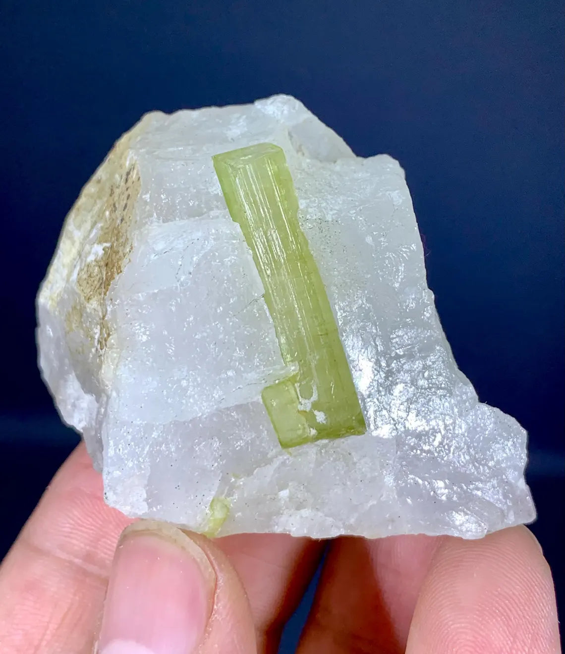 Tourmaline on Quartz from Afghanistan - 77 gram
