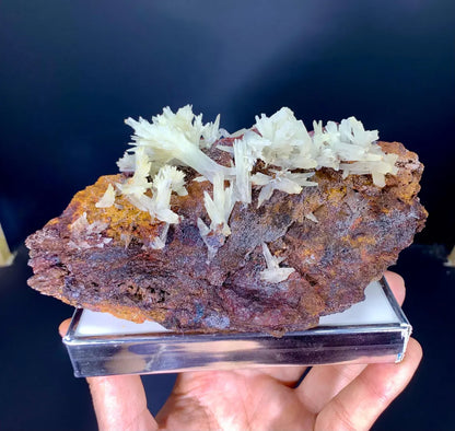 Crystallized Aragonite Cluster on Matrix from Baluchistan, Pakistan - 1035 grams