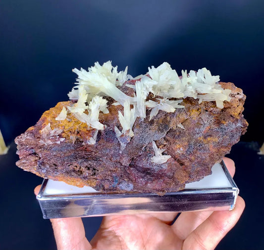 Crystallized Aragonite Cluster on Matrix from Baluchistan, Pakistan - 1035 grams