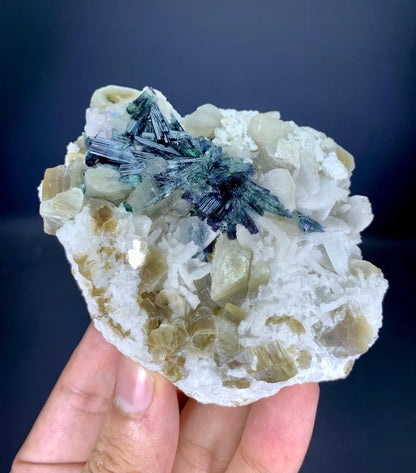 Tourmaline Cluster with Mica on Matrix from Afghanistan - 262 gram