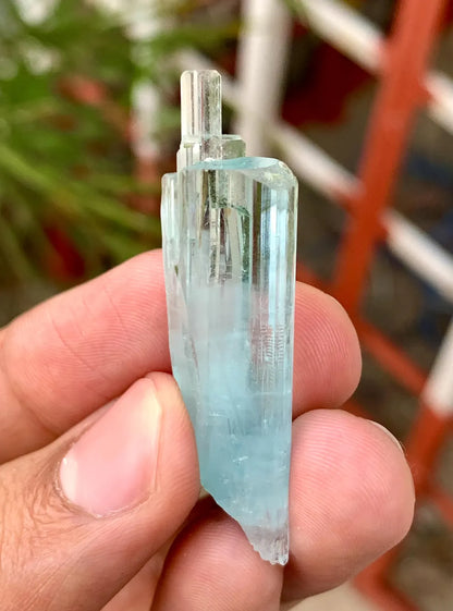 Aquamarine Cluster from Shigar valley Pakistan - 8.7 grams