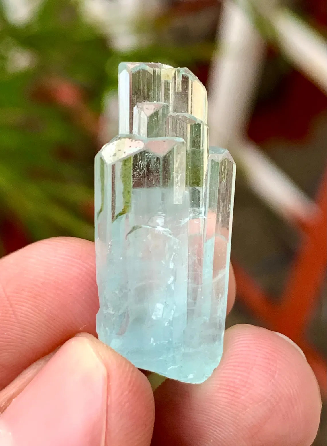 Aquamarine Cluster from Shigar valley Pakistan - 06 grams