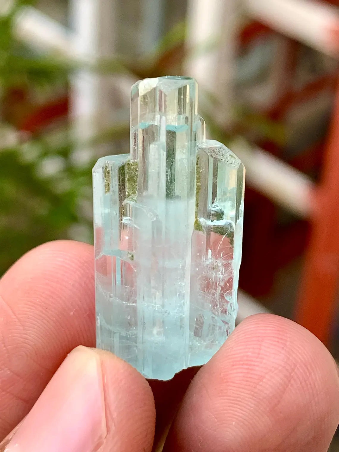 Aquamarine Cluster from Shigar valley Pakistan - 06 grams