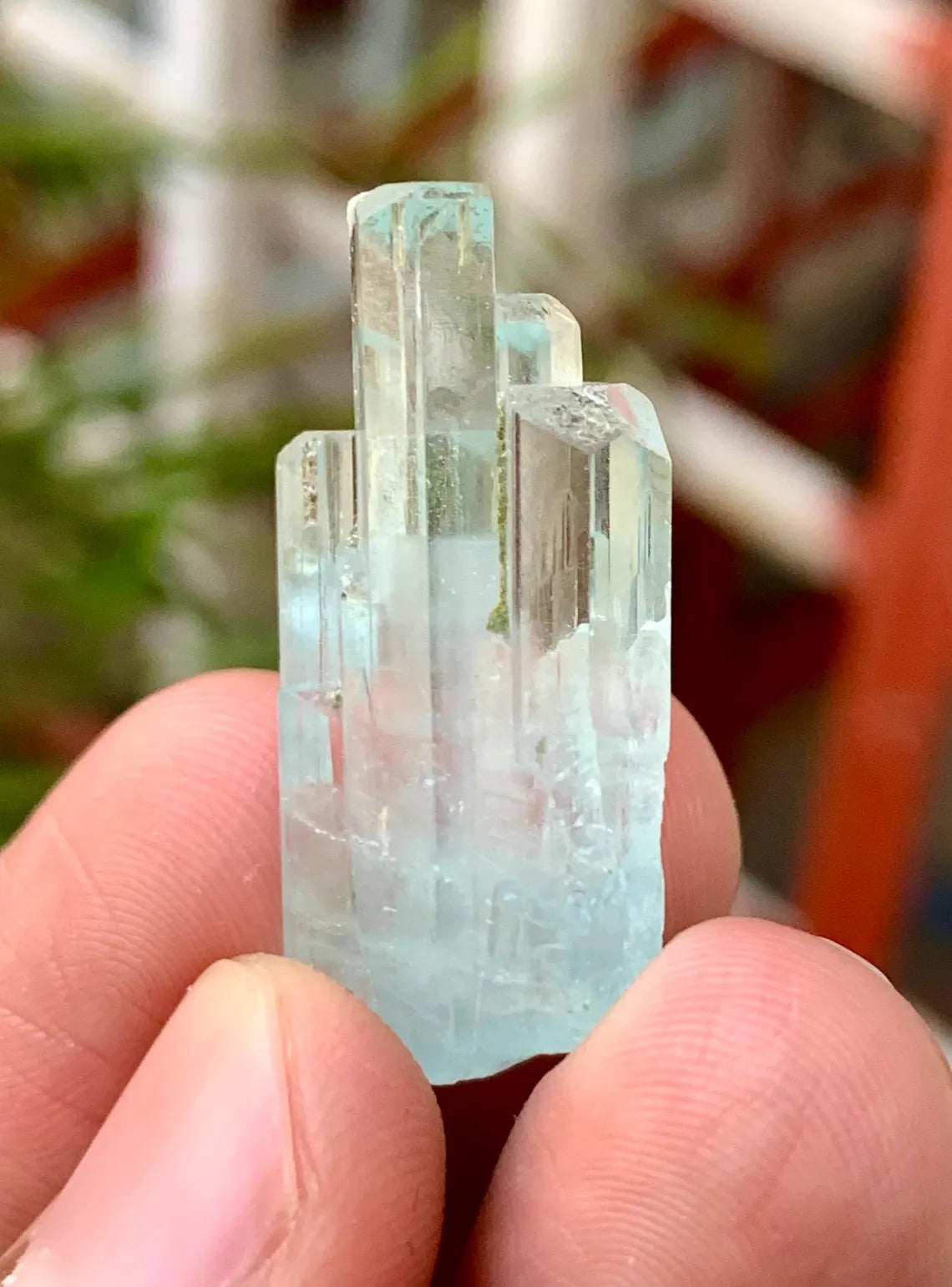 Aquamarine Cluster from Shigar valley Pakistan - 06 grams