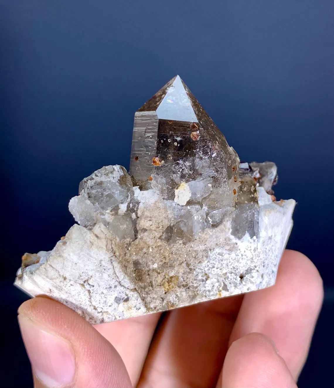 Garnet on Quartz from Pakistan - 72 gram