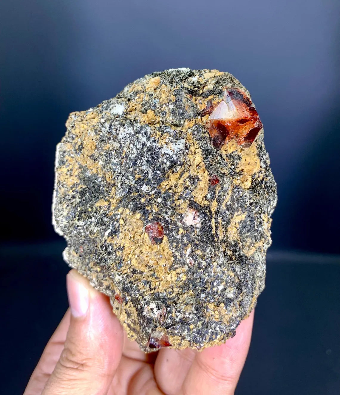 Zircon on Matrix from Skardu Pakistan - 301 grams