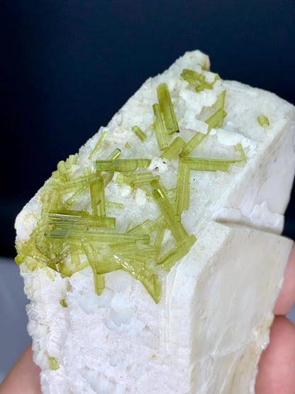 Tourmaline on Feldspar from Pakistan - 225 gram