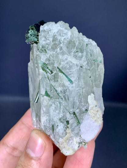 Tourmaline Crystals on Quartz from Afghanistan - 184 gram