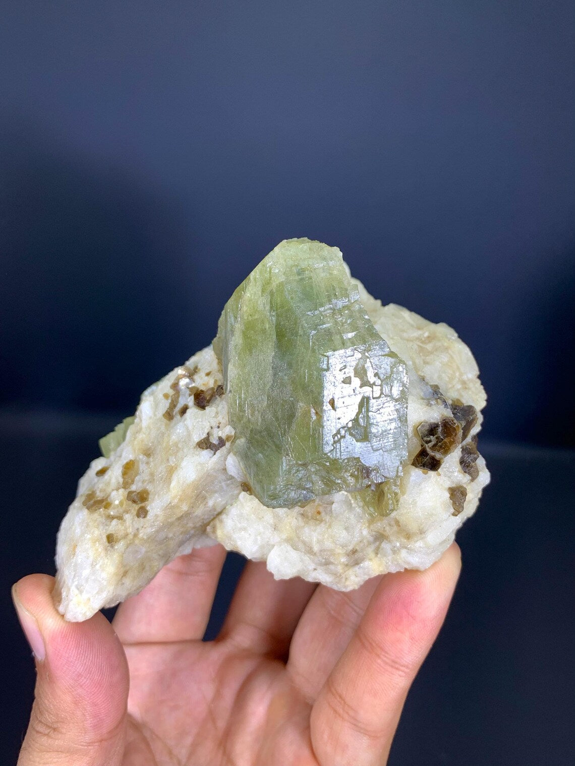 Natural Diopside Specimen from Afghanistan - 425 gram