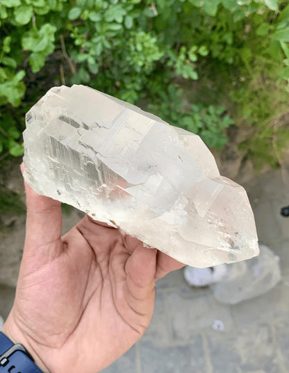 Twisted Gwindel Quartz from Pakistan - 743 gram