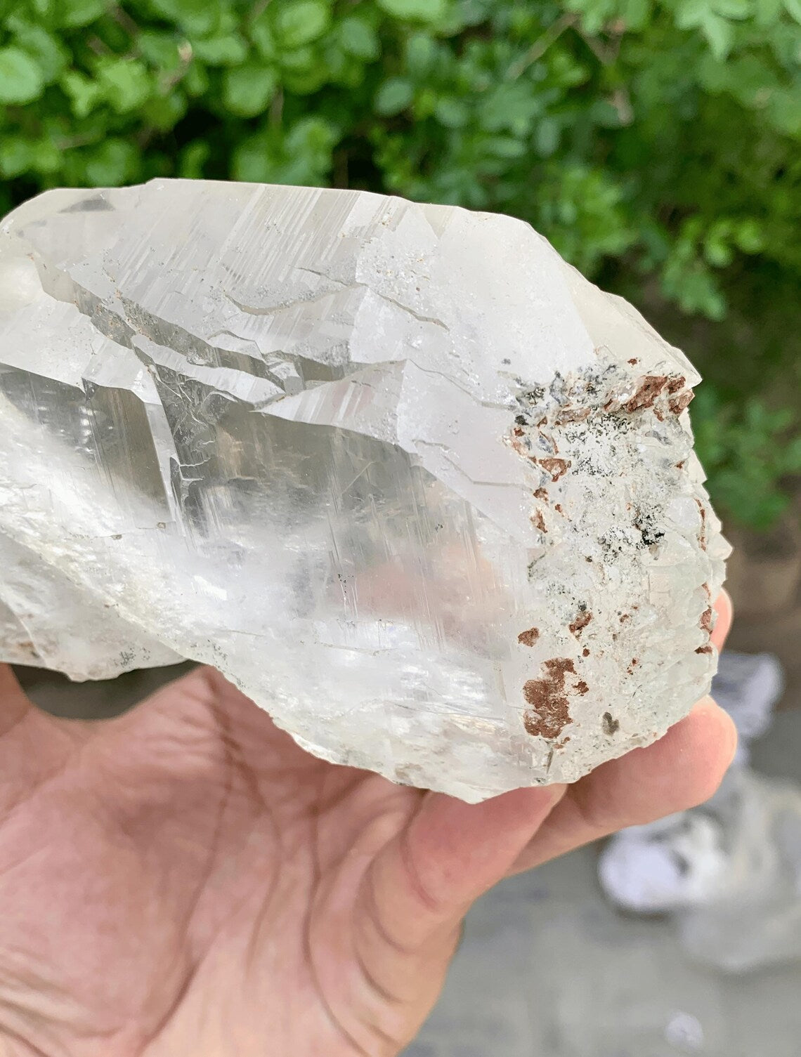 Twisted Gwindel Quartz from Pakistan - 743 gram
