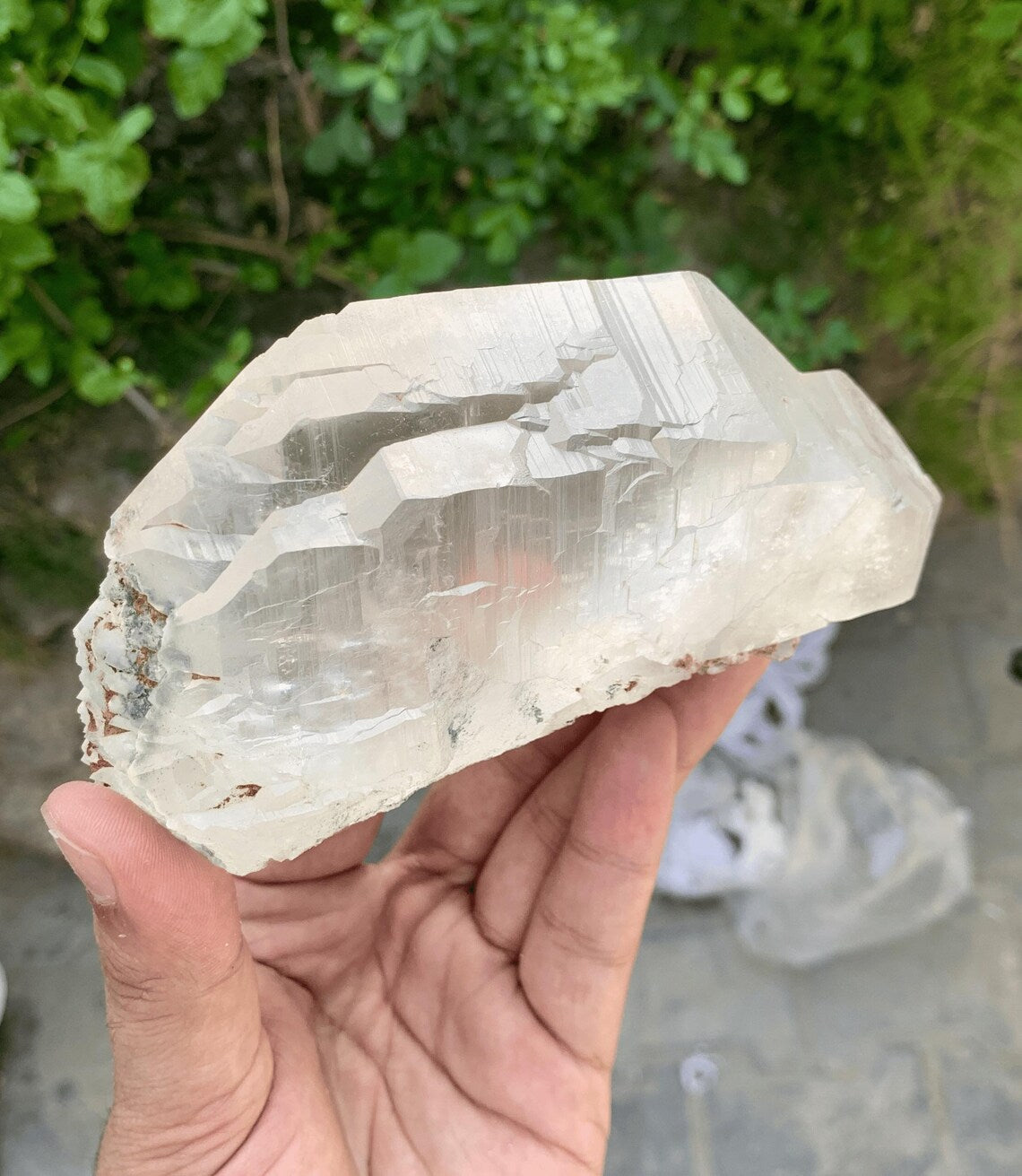 Twisted Gwindel Quartz from Pakistan - 743 gram