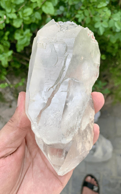 Twisted Gwindel Quartz from Pakistan - 743 gram
