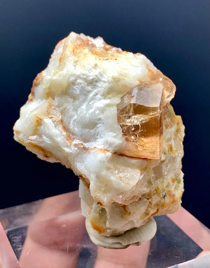 Imperial Gemmy Rare Topaz on Matrix from Katlang, Pakistan - 71 grams