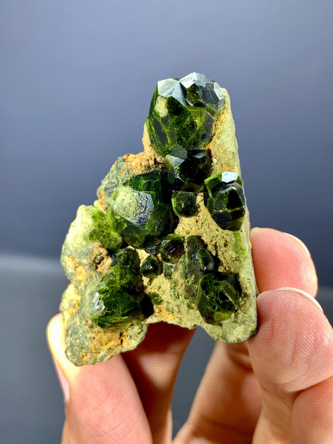 Demantoid Garnet Specimen - 37 Gram