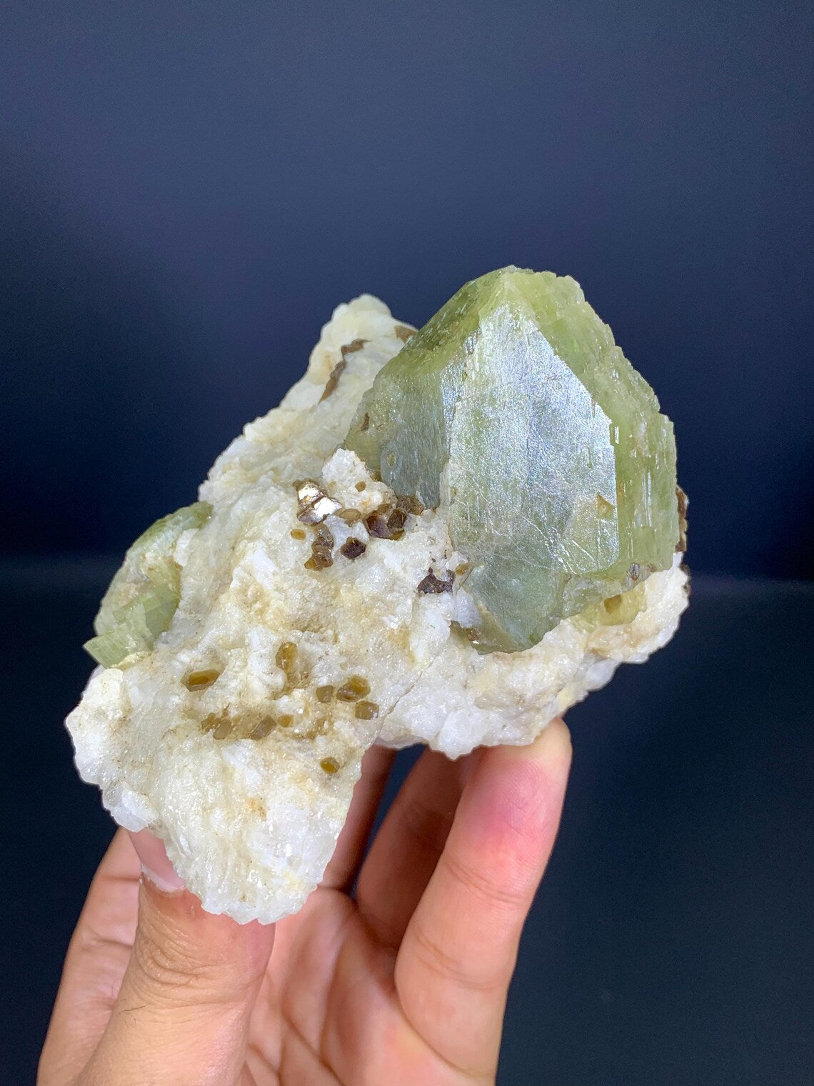 Natural Diopside Specimen from Afghanistan - 425 gram