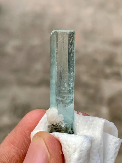 Aquamarine Crystal from Shigar valley Pakistan - 17.50 Carats