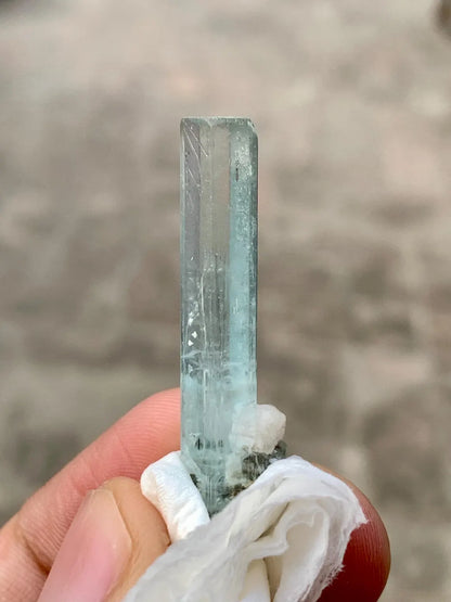 Aquamarine Crystal from Shigar valley Pakistan - 17.50 Carats
