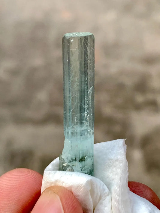 Aquamarine Crystal from Shigar valley Pakistan - 17.50 Carats