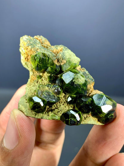 Demantoid Garnet Specimen - 37 Gram