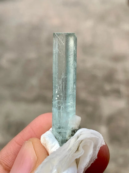 Aquamarine Crystal from Shigar valley Pakistan - 17.50 Carats