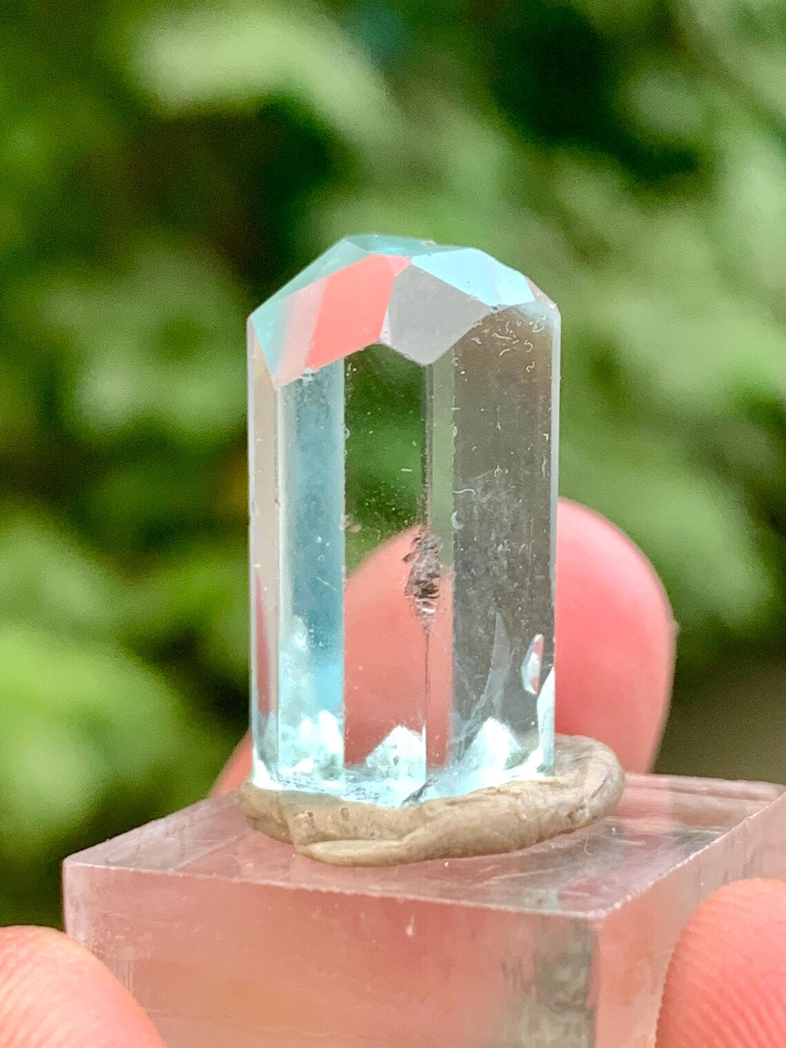 Aquamarine Crystal from Pakistan - 18.00 carats
